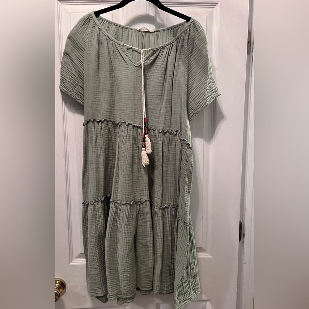 Jade by Jane dress, sage green